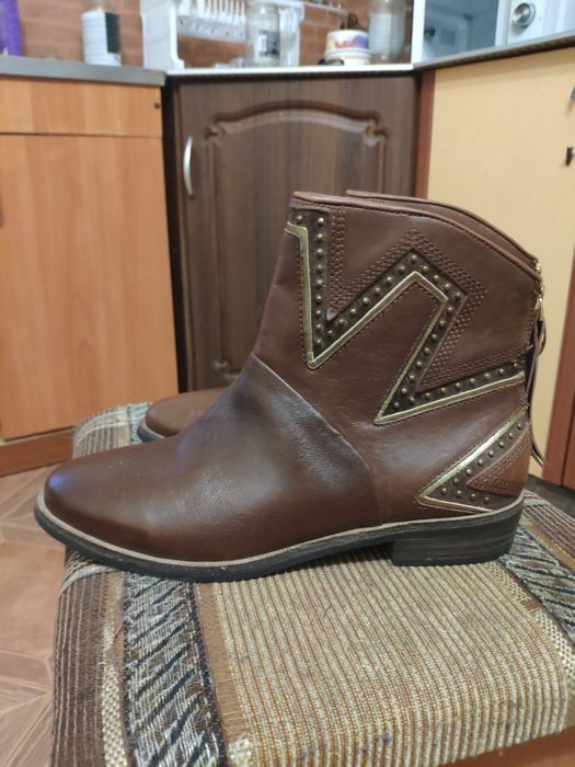 Кожаные ботинки UGG оригинал