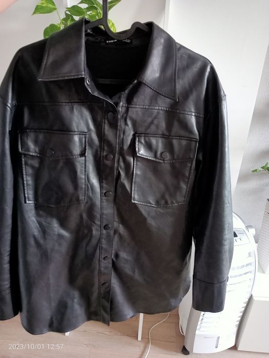 Kurtka koszulowa skórzana