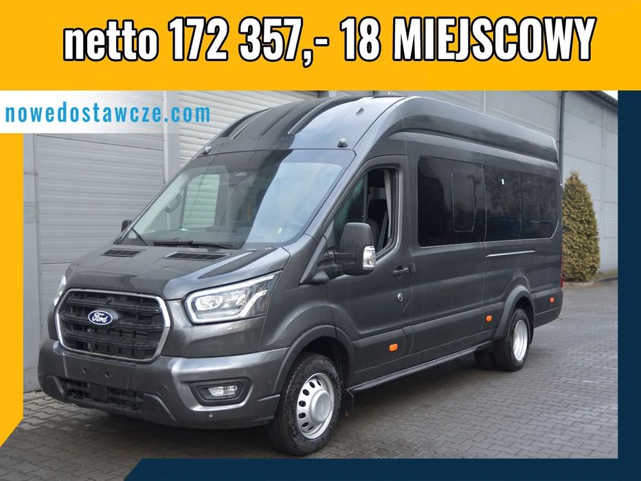 Ford Transit 2.0 EcoBlue 165KM HDT6 A10 RWD LIMITED BUS M2 460 L4  Bus 165KM | Autobus | Minibus | 15 siedzeń | Osobowy 15