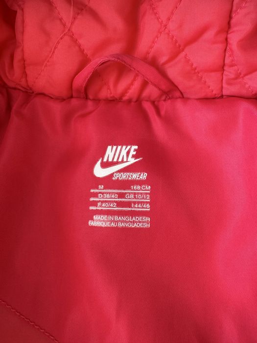 Oryginalna kurtka puchowa zimowa Nike M ocieplana kaptur narciarska