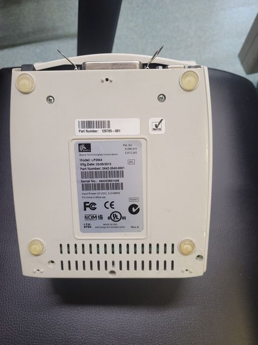 Impressora térmica zebra LP2844