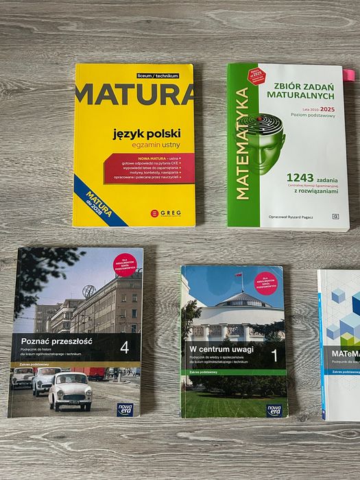 Książki do klasy maturalnej