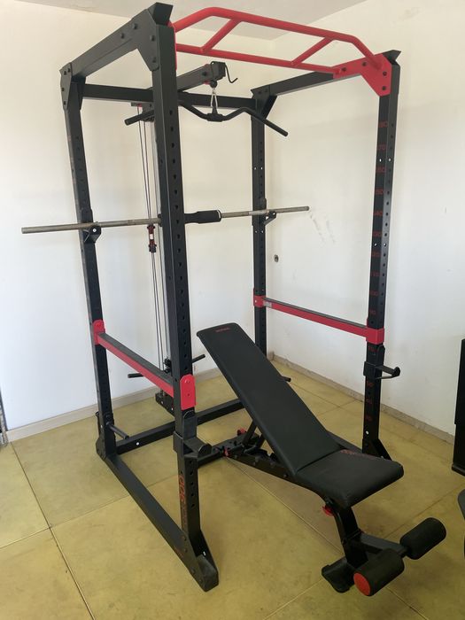 Vendo Powe Rack com Banco e acessorios