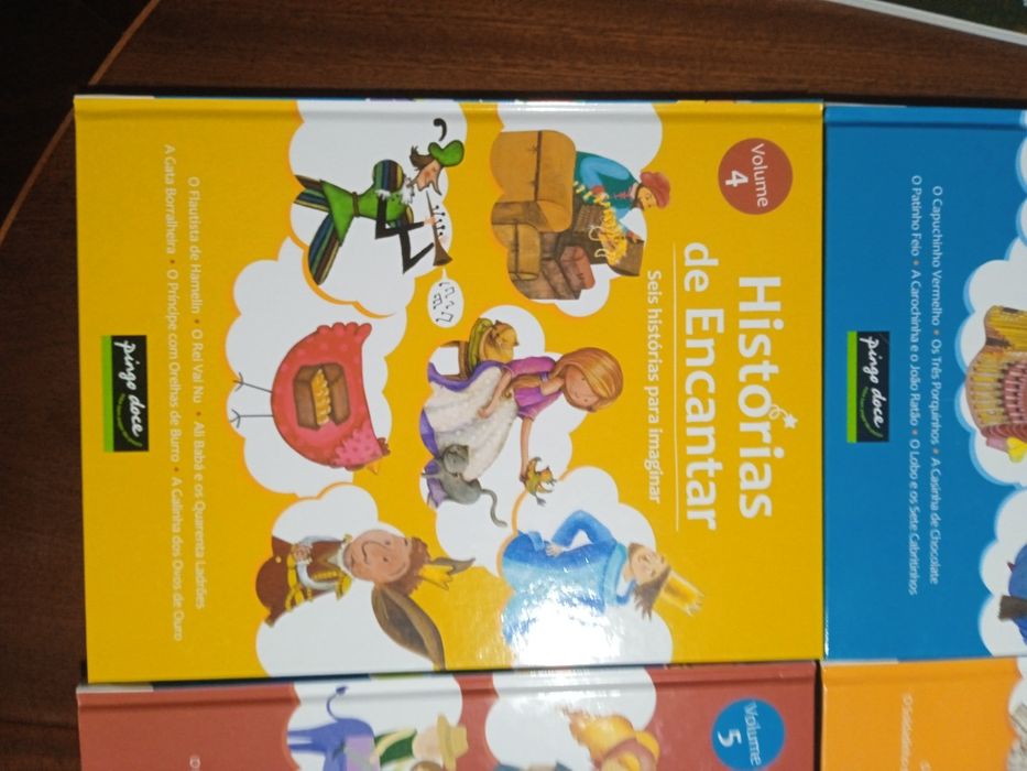 6 livros de histórias infantis