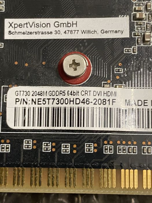 Geforce GT730 GDDR5 karta graficzna