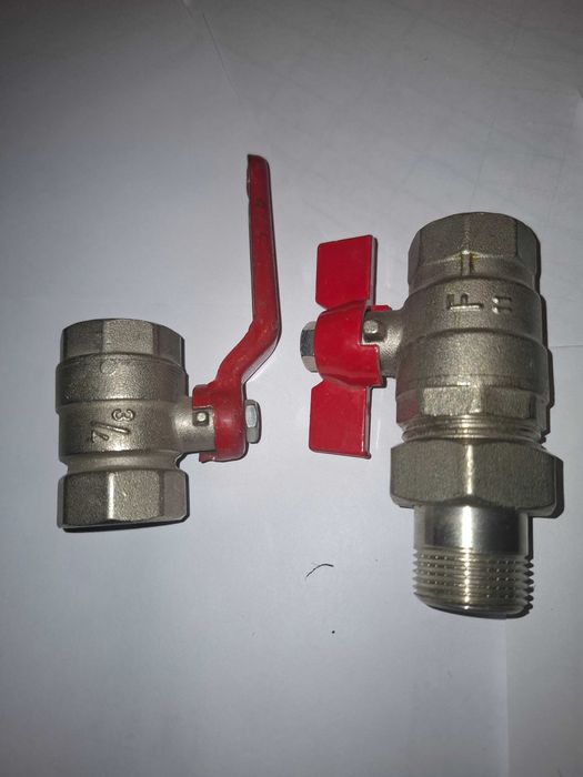 Zawór do wody 3/4 cala jeden ze śrubunkiem   nowe