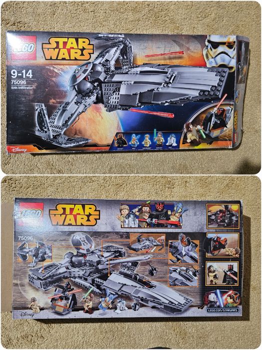 Zestaw Lego Star Wars 75096 Sith Infiltrator komplet!