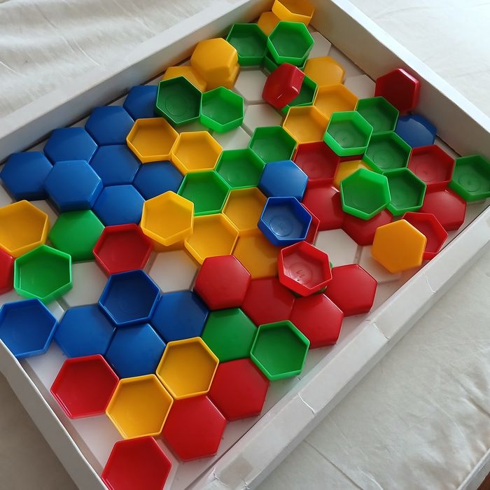 Мозаика крупная 80 деталей. Отличное состояние!