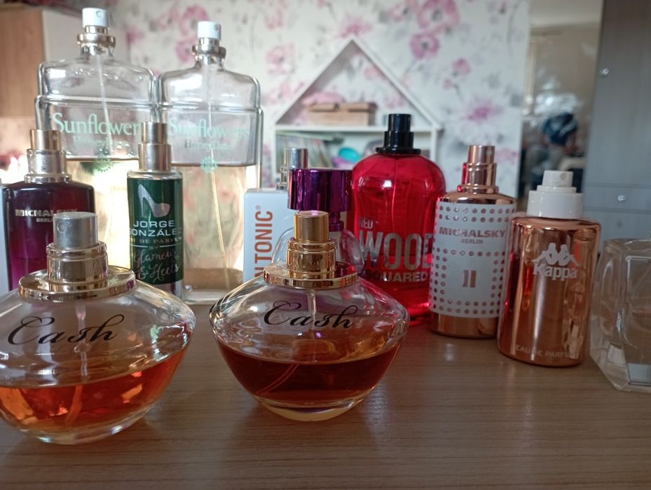 Sprzedam duży zestaw używanych perfum.