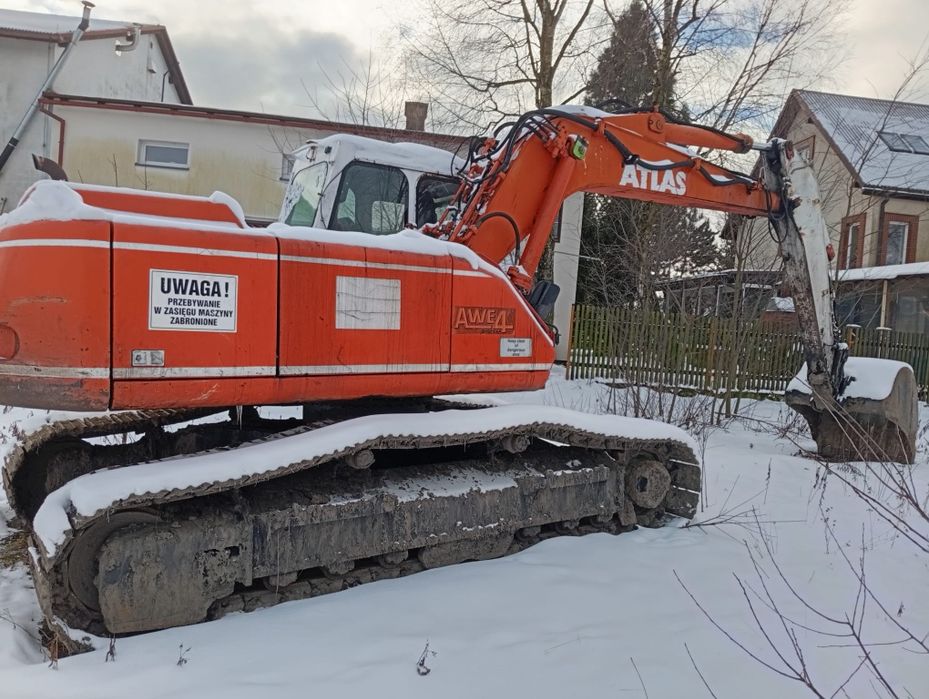 Koparka gąsienicowa Atlas 1604