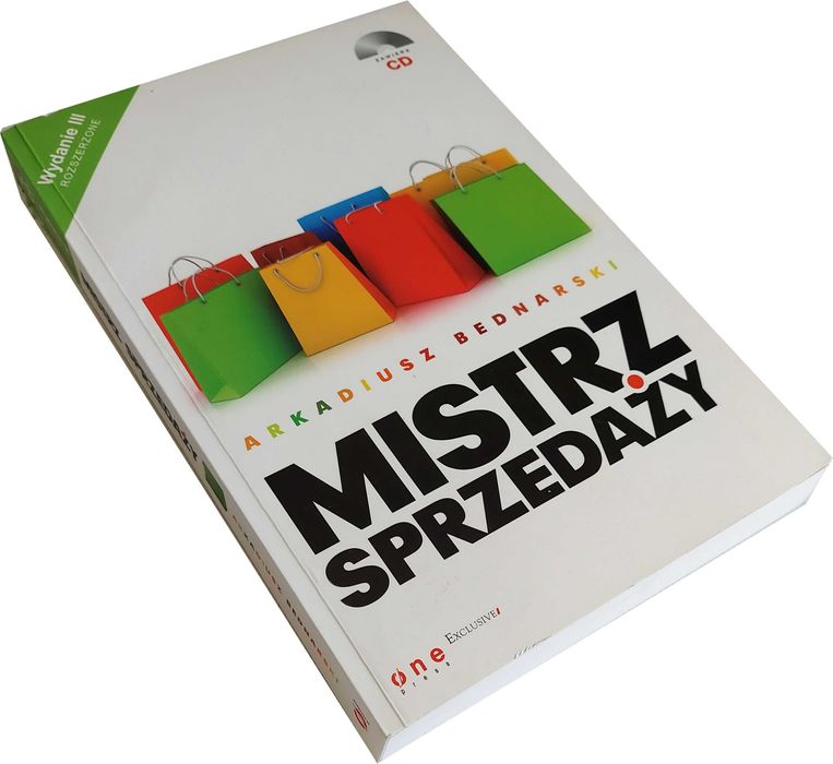 Mistrz Sprzedaży + płyta CD - Arkadiusz Bednarski