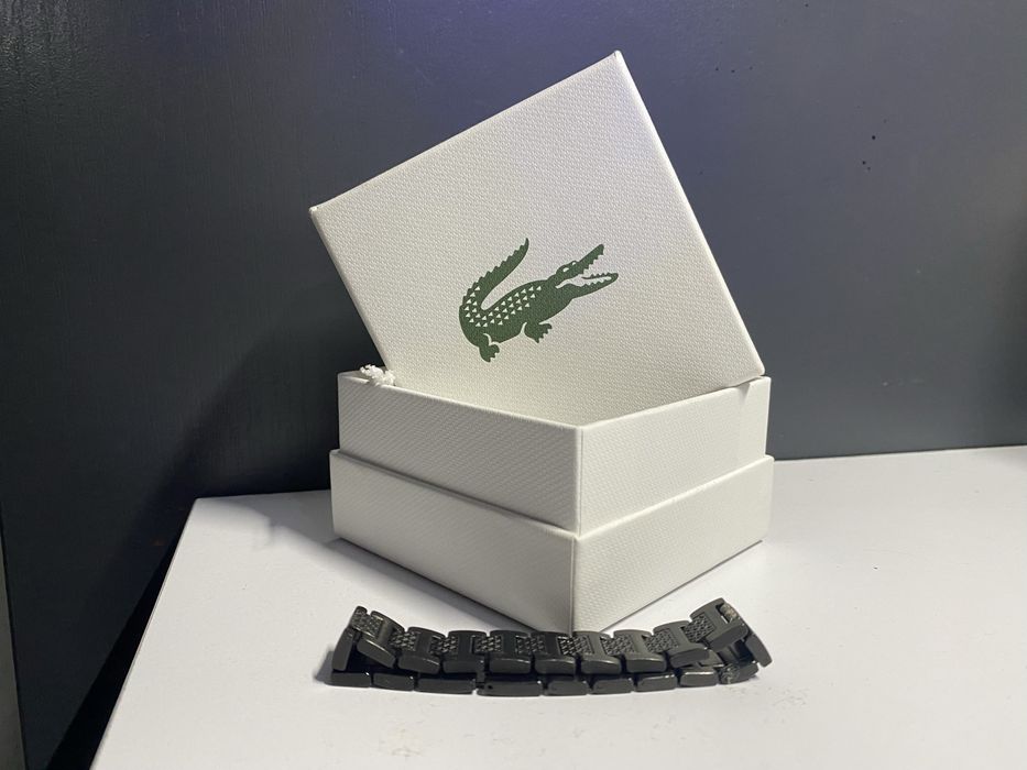 браслет LACOSTE чорний