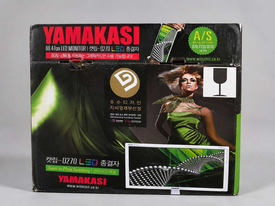 Монітор 27" IPS  QHD  2560×1440 Yamakasi+ DP адаптер