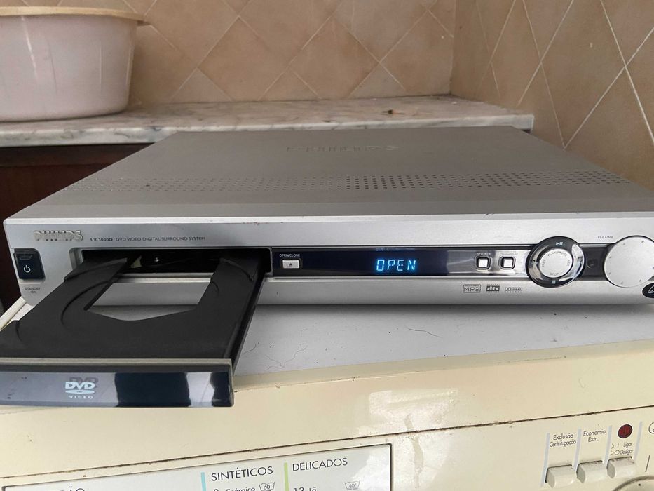 leitor dvd philips LX3000D