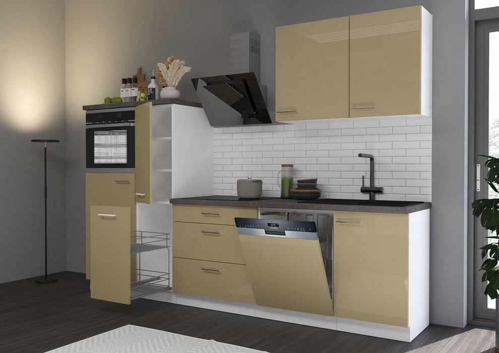 Zestaw mebli Modułowych LAURA BIAŁA/SZARA/KREMOWA Nowy model !!