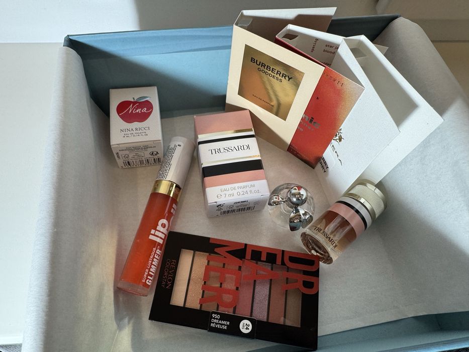 Подарунковий бʼюті бокс #1 Brocard Trussardi Nina Ricci Burberry