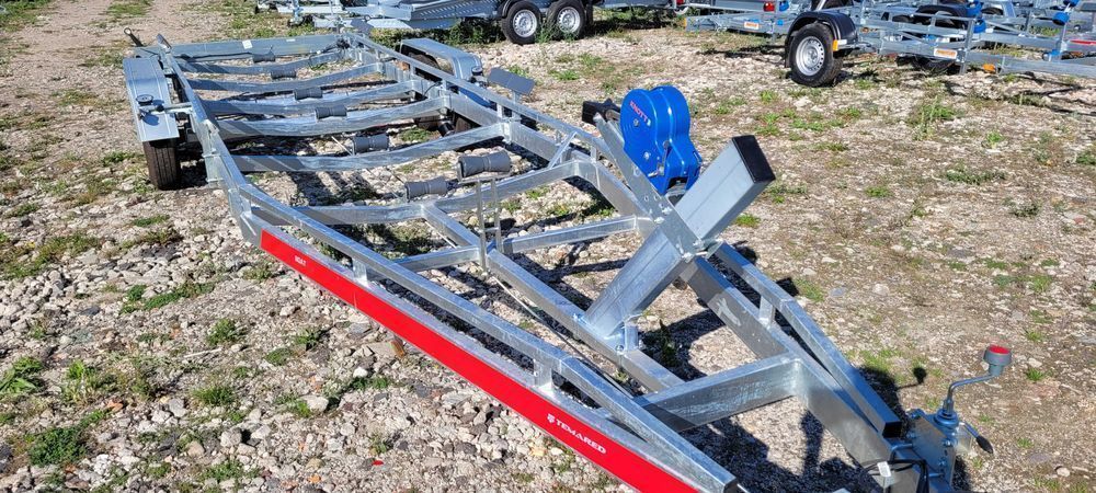 Przyczepa podłodziowa do 8.1m 3000DMC TEMA raty dostawa cała Polska