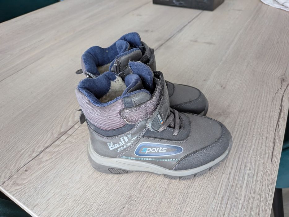Buty zimowe ocieplane dla chłopca 27