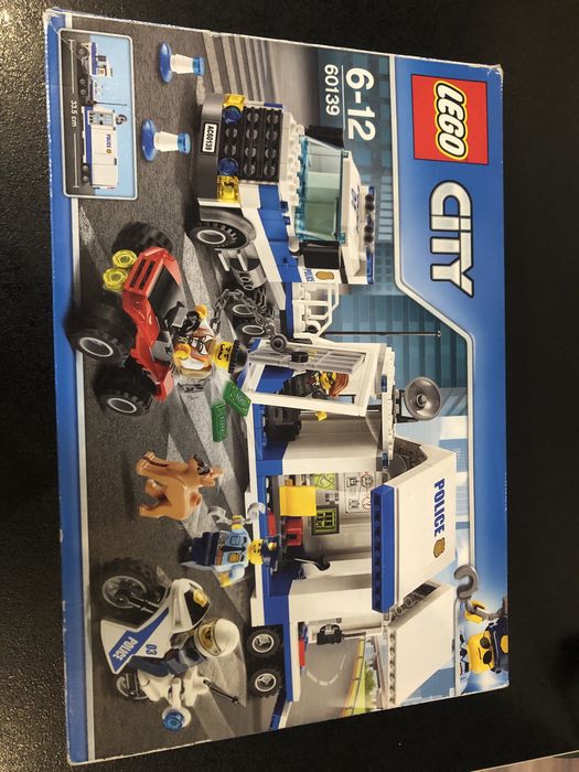 Klocki Lego 60139 City - 3 w 1 Policja, mobilne centrum dowodzenia
