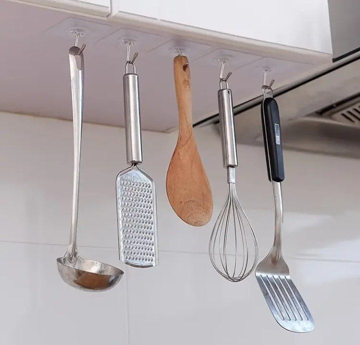 Пластиковий гачок липучка для організації простору. Гачок на липучці