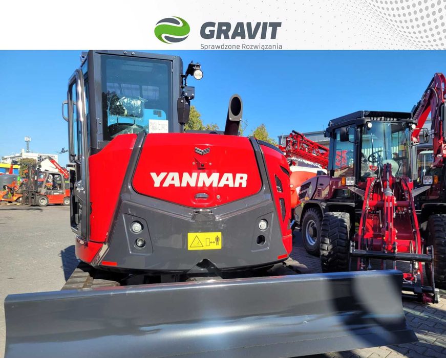 Koparka Yanmar SV86 2PB (9 ton) od Autoryzowanego Dealera - GRAVIT