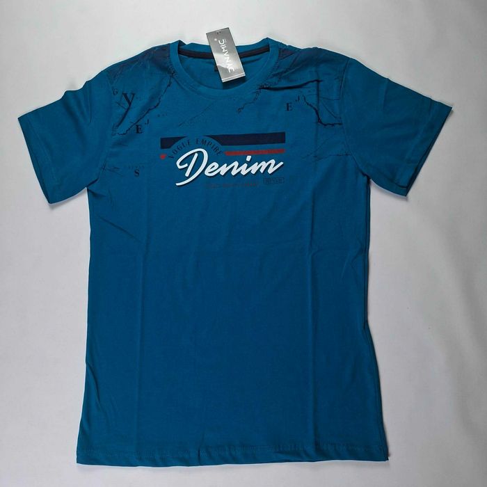 Koszulka męska bawełna t-shirt męski Dynamic r. XL obwód 112 cm