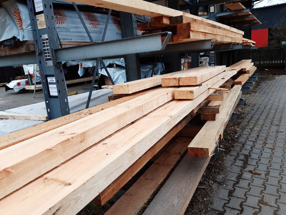 Więźba "świeża" CNC pod wymiar terminowo / kuj.-pom.