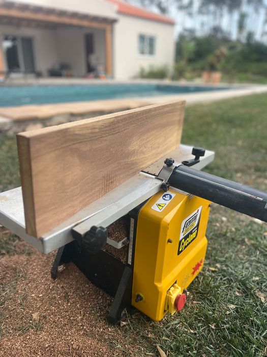 Máquinas carpintaria limpa + 6 projetos de pranchas+ ferramentas