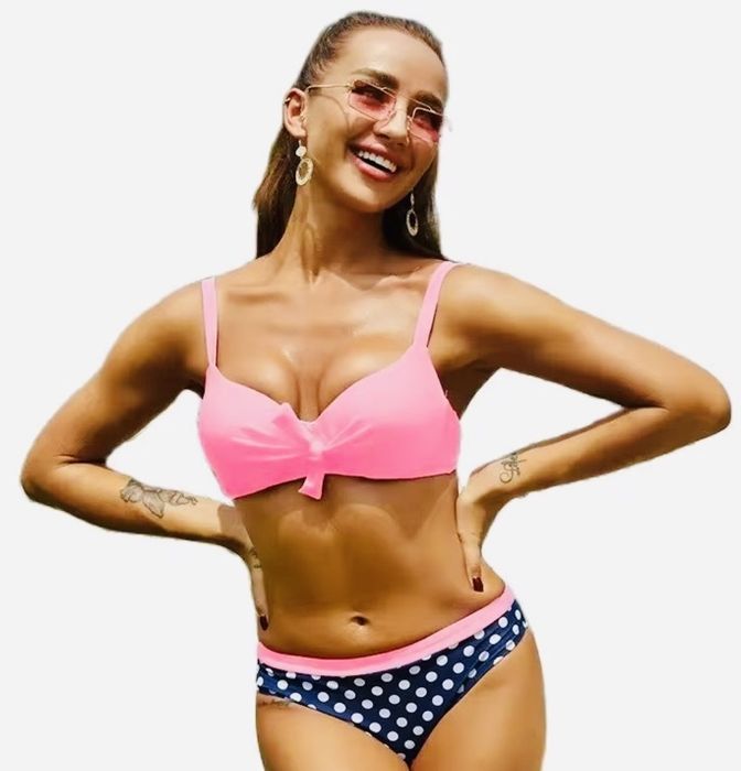 Гарний новий модний жіночий роздільний купальник xxxL