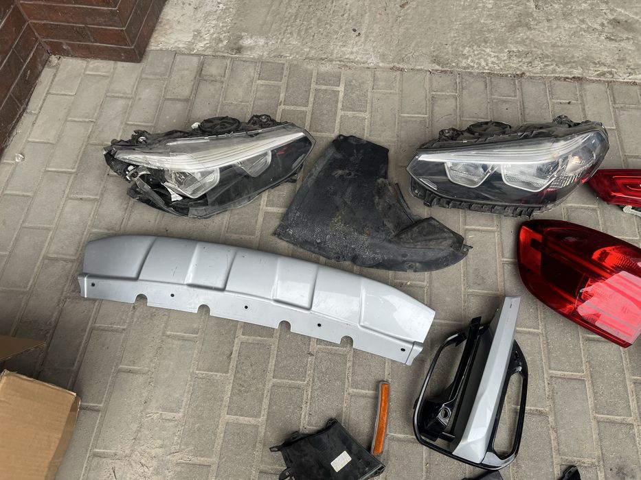 Фари, стопи решітки локер bmw g01 дорест