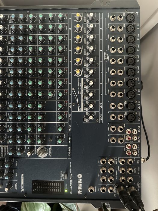Mikser mixer Yamaha mg 166cx USB- JAK NOWY!!