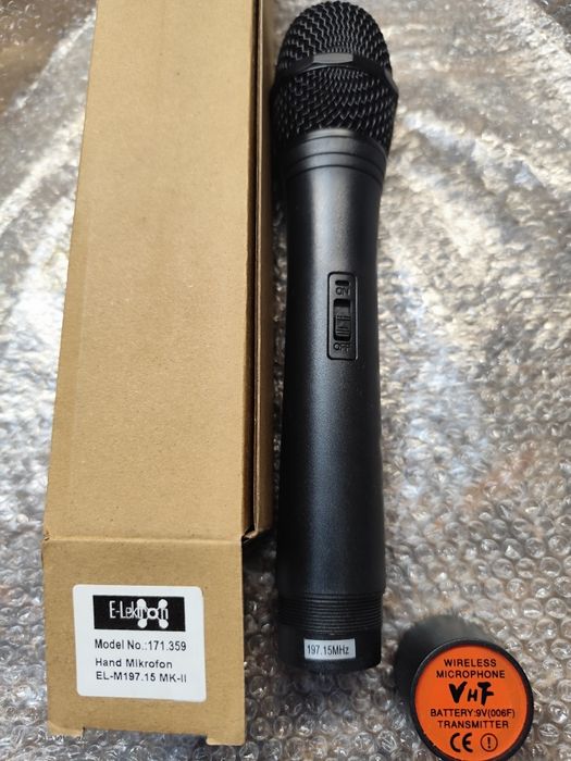 Mikrofon bezprzewodowy do zestawu E-Lektron 197,15 MHz