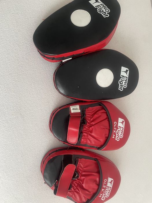 Łapa Trenera Bokserska Profight PU Tarcza Treningowa Para