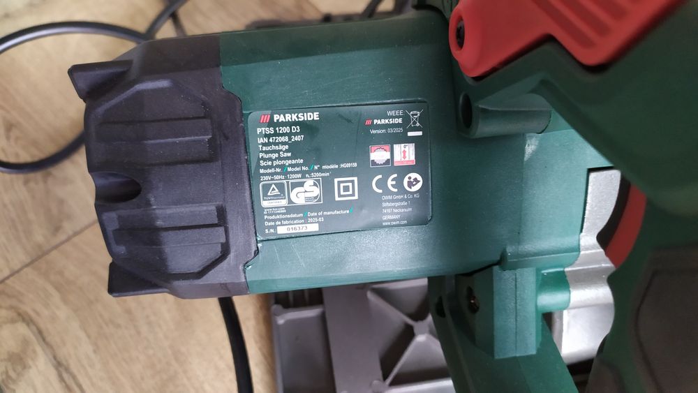 Piła wgłębna PTSS 1200 D3