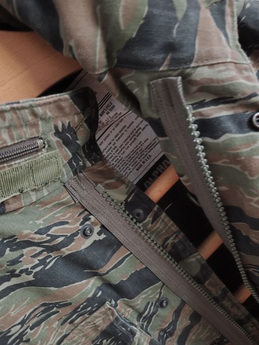Kurtka M 65 tiger stripes