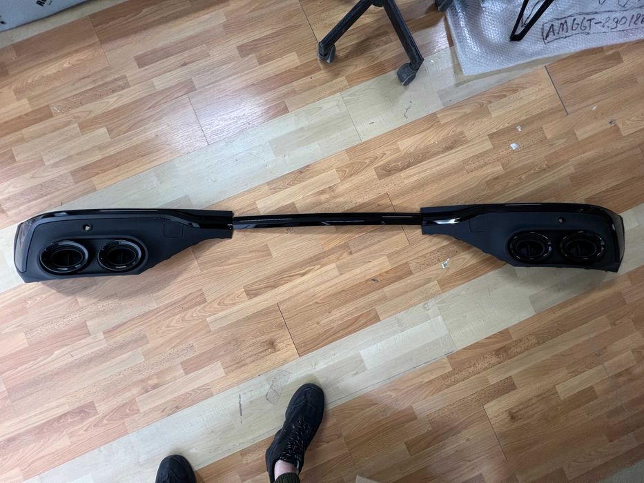 Дифузор ( заднього бампера ) S-Line на Audi Q5 80A 2020-2023 року