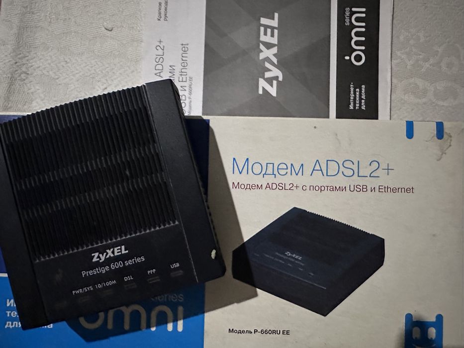 Модем zyxel prestige 600 series