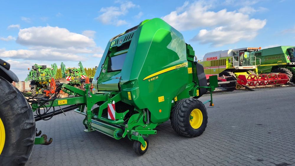 John Deere V 451 M 2019R  Noże ! Sterownik ! Siatka!