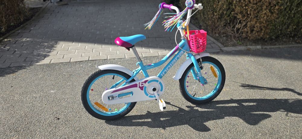 Rower dziecięcy Indiana róż. 16