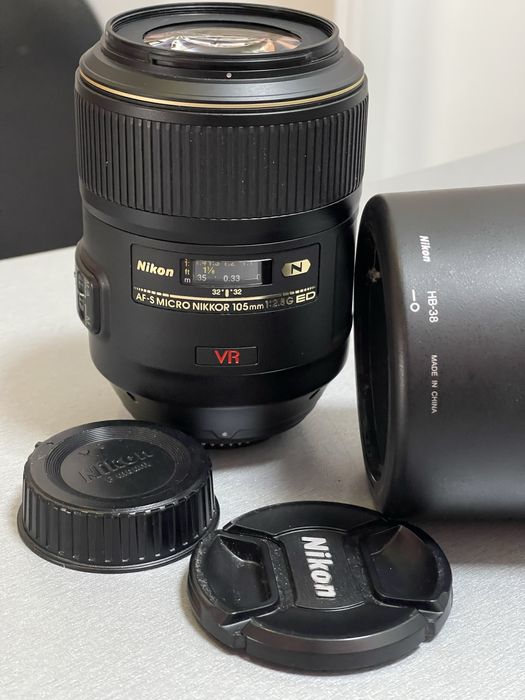 nikon 105mm 28 - купить объективы - Цена на OLX.ua