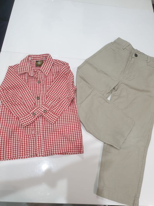 Komplecik koszula i spodnie