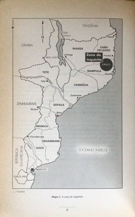 Moçambique - A CAUSA DAS ARMAS, de Christian Geffray - Porto 1991