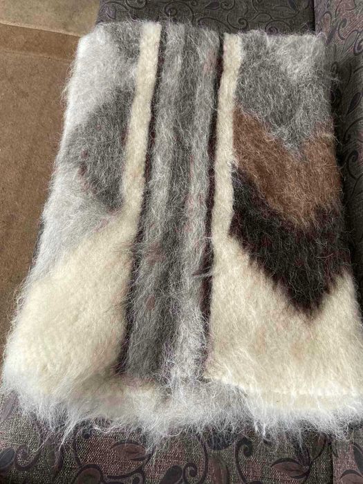 Ліжник з овечої шерсті ручна робота, 100% овечої шерсті