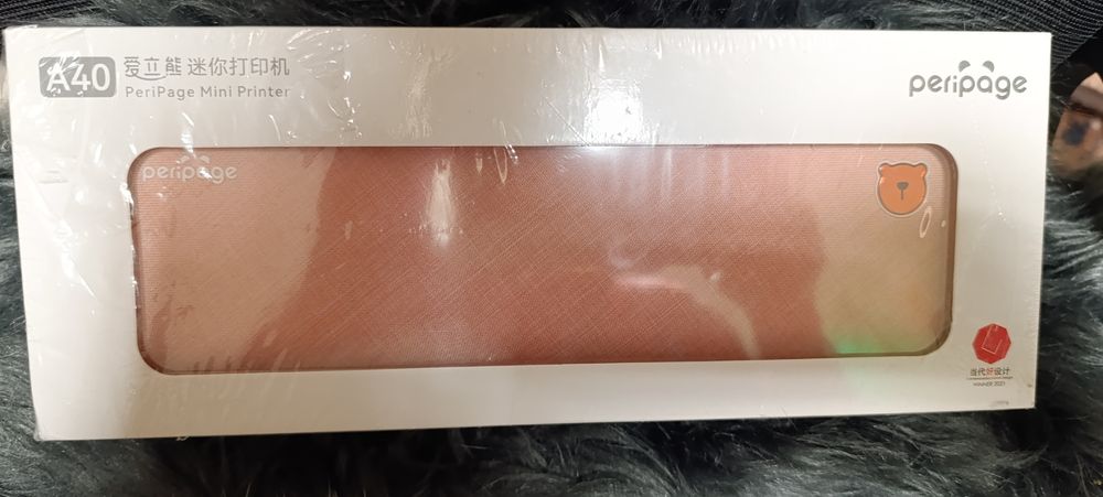 Мобільний принтер PeriPage A40,рожевий