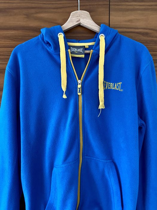 Everlast bluza dresowa z polaru z kapturem męska S
