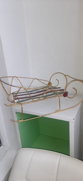 Продам советские новогодние интерьерные саночки