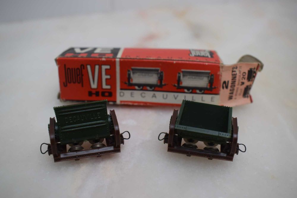 Jouef Decauville VE HO  Ref. V20 - duas vagonetes basculantes Escala N
