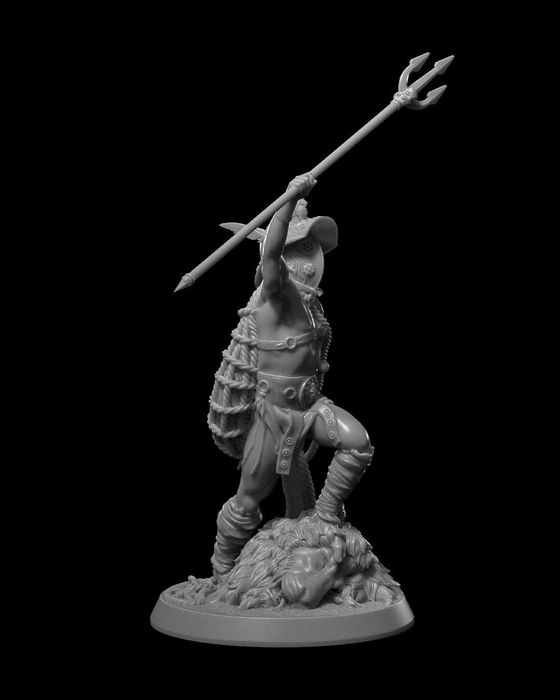 Retiarius Mistrz Sieci Figurka 32mm 14K zgodna z D&D Pathfinder Warham