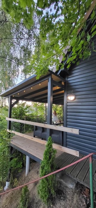 Domek Dom SAUNA BALIA Jacuzzi letniskowy całoroczny Kaszuby Ostrzyce