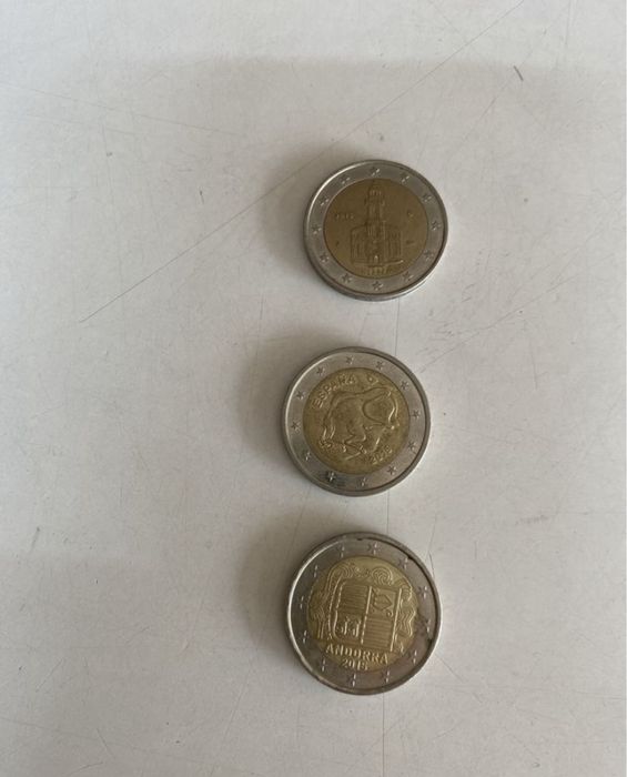 Moedas comomerativas 2€ circuladas